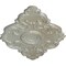 Ekena Millwork Piedmont Ceiling Medallion, Hand-Painted Flash Gold, 37"W x 26"H x 1 3/8"P CM37X26PEFLS - alternate 4